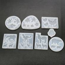 DIY Crystal Epoxy Molds Cartoon Animal Elephant Chick Camel Dinosaur Shape Mold  Dried Flower Resin Decorative DIY Hand Crafts 2024 - buy cheap