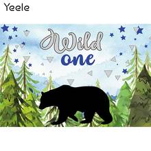 Yeele Photocall Wild One Backdrop Birthday Party Baby Shower Vinyl Background Photo For Photograpohy Studio Shoot Photographic 2024 - buy cheap