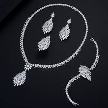 Be 8 Classic Wedding Jewellery Sets AAA Cubic Zirconia Copper Luxury Dubai 4pcs Jewelry Bridal Set for Women Wedding Party S456 2024 - buy cheap