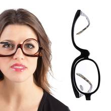 Women Cosmetic Rotatable Glasses Making Up Reading Glasses Presbyopic Eyeglass +1.5~+4.0 2024 - buy cheap