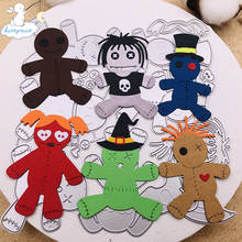 Bunnymoon Halloween gingerbread Man 2020 Metal Cutting Die Embossing Scrapbooking Stencil Craft Cut Dies For DIY Card Handmade 2024 - buy cheap