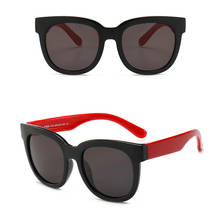 Gafas De Sol polarizadas con montura De plástico para niños y niñas, anteojos De Sol con protección UV400 polarizados, Estilo Vintage, a la moda 2024 - compra barato