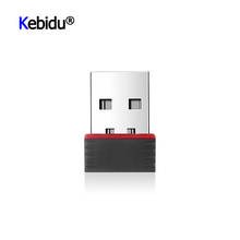 KEBIDU 150Mbps Mini Network card USB 2.0 WiFi Wireless Adapter Network LAN Card 802.11 ngb RTL8188EU Adaptor for PC Desktop 2024 - buy cheap
