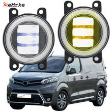 Conjunto de luces Led antiniebla para coche Toyota ProAce 2, 2016, 2017, 2018, 2019, Proace Verso Van, 2x DRL 2024 - compra barato