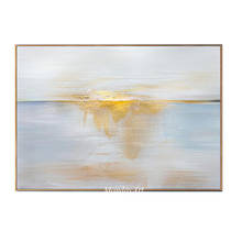 Hand Painted Oil Paintings on Canvas Gold Abstract Painting Wall Picture for Living Room Home Decor Art No Framed 2024 - buy cheap