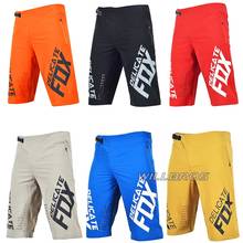 Delicado calções de raposa bicicleta montanha offroad defender corrida mx dirt bike moto verão calças curtas para homem 2024 - compre barato