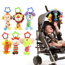 Infant Baby Rattle Hanging Cloth Bed Crib Soft Early Educational Toy Baby Toys Rattle Tinkle Hand Bell Plush Stroller 2024 - buy cheap