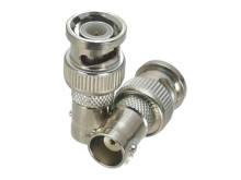 Tomada macho bnc para cabo fêmea bnc adaptador de rf reto conector coaxial de alta qualidade, 1 peça 2024 - compre barato