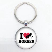 Брелок для ключей «Я люблю лошадь» 2024 - купить недорого