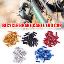 50pcs Bicycle Gear Shift Core Cap Brake Wire End Core Cap Inner Sleeve Gear Shift Brake Cable Head Cover Aluminum Alloy 2024 - buy cheap