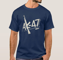 AK47 Kalashnikov Automatic Rifle Model 1947 T-Shirt Cotton O-Neck Short Sleeve Men's T Shirt New Size S-3XL 2024 - buy cheap