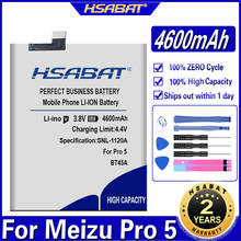 HSABAT-Batería Para Meizu Pro 5, 4600mAh, BT45A, BT 45A 2024 - compra barato