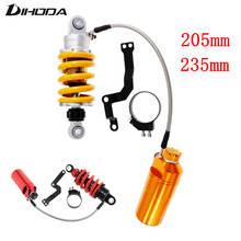 Amortiguador hidráulico para motocicleta Honda, Yamaha, Kawasaki, Suzuki, 205mm, 235mm, 260mm 2024 - compra barato