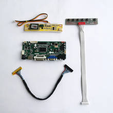 Para LTN160HT03-001 cabo inversor lvds painel de 30 pinos 16 "vga + dvi 2ccfl 1920*1080 m. nt68676 display lcd controlador cartão kit 2024 - compre barato