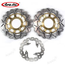 Arashi 1 Set CNC Front Rear Brake Disk For HONDA CB F HORNET 900 2002 2003 2004 2005 2006 CBF HORNET 900 Brake Disc Rotor 2024 - buy cheap