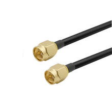 10 Meters SMA Male to SMA Male Extension Antenna Cable RG58 SMA Plug WiFi Antenna Connector with RG58 Cable 50 Ohm 2024 - buy cheap