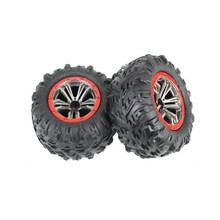 2PCS /Lot Tire For XLH Xinlehong  9125 1/10 RC Racing Car Parts Rubber Tires 5-ZJ02 2024 - buy cheap