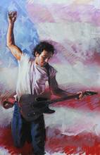 JMINE Div 5D singers Bruce Springsteen Guitar Music Full Diamond Painting kits art Portrait 3D paint by diamonds 2024 - buy cheap