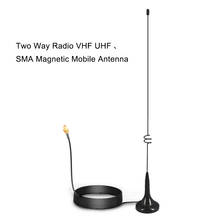 Двухсторонняя радиосвязь VHF УВЧ SMA, магнитная Мобильная длинная антенна для радио BAOFENG CB, рация UT-108UV, UV-5R, UV-B5, UV-B6 2024 - купить недорого