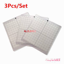 3Pcs 12 Inch Cutting Machine Special Pad Measuring Grid Repalcement Translucent PP Material Adhesive Mat With Clear Film 2024 - buy cheap