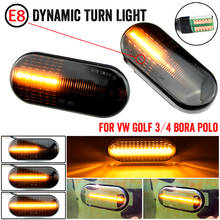 Dynamic Led Side Marker Turn Signal Light Sequential Blinker Lamp For VW T5 Caddy Golf 3 4 Passat Amarok Up Polo Fox Beetle Lupo 2024 - buy cheap