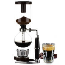 Home Style Siphon coffee maker Tea Siphon pot glass type coffee machine filter espresso machine, vacuum coffee maker, for home, <5 cups 2024 - buy cheap