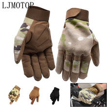 Newest For Kawasaki KX 85 125 250 250F 450F 100 KLX 125 250 Motorcycle Gloves Unisex Full Finger Fiber Leather Outdoor Gloves 2024 - buy cheap