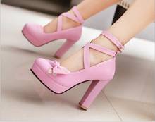 Classic fashion woman shoes pink white party wedding shoes big size 34-43 sexy Genuine Leather toe high heels pumps women shoes 2024 - buy cheap