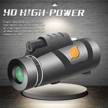 2021 Top 12x50 Telescope Powerful Monocular for Hiking Outdoor Camping Tourism Bird Watch 2024 - buy cheap