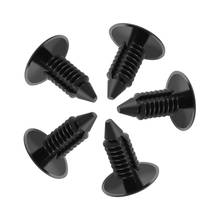 Sujetadores de plástico negro para coche, Clips de remaches de 8mm para Alfa Romeo 159 147 giulietta saab 9-3 saab 9-5 saab 9000, 50 Uds. 2024 - compra barato