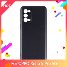 Reno 5 Pro 5G Case Matte Soft Silicone TPU Back Cover For OPPO Reno 5 Pro 5G Phone Case Slim shockproof 2024 - buy cheap