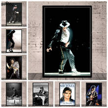 Michael Jackson-pósteres e impresiones para decoración del hogar, fotos artísticas de pared de rey, póster, pintura en lienzo 2024 - compra barato