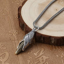 Pendant Necklace Men Silver Corn Pendants for Necklace Men Punk Jewelry Finding Accessories Fashion Necklace Pendants Jewelry 2024 - buy cheap