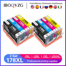 IBOQVZG-cartucho de tinta para impresora HP 178, recambio de tinta Compatible con HP178, 178XL, Photosmart 5510, 5515, 6510, 7510, B109a, B109n, B110a 2024 - compra barato