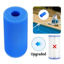 Cartucho de filtro de piscina para intex tipo a piscina filtro de espuma cartucho reutilizável lavável filtro esponja limpador 2024 - compre barato