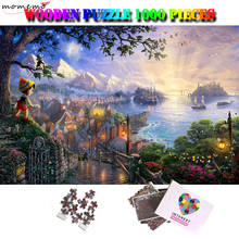 MOMEMO Fairy Tales Puzzles Adults 1000 Pieces Beautiful Landscape Jigsaw Puzzle Cartoon Puzzle Games Toys for Kids Nice Gifts 2024 - buy cheap
