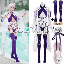 Anime Fate/Grand Order FGO Miyamoto Musashi Berserker Bikini Sexy Uniform Full Set Cosplay Costume Halloween Women Full set  wig 2024 - buy cheap