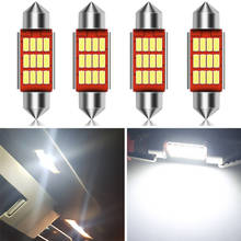 Lâmpada led para interior do carro, 4x festoon 31mm, luz de leitura para mitsubishi asx lancer 10 outlander 3 l200 pajero sport galaxy 2024 - compre barato