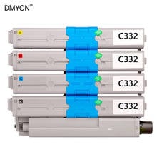 DMYON-cartucho de tóner Compatible con impresoras OKI C332, MC363, C332dn, negro y Color 2024 - compra barato