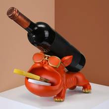 Creative Cat Dog Shape Stable Wine Rack Stand Holder for Home Decor 2024 - buy cheap