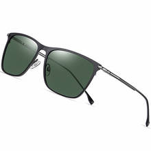 2021 óculos de sol polarizados para homem óculos de sol de magnésio de alumínio óculos de condução retângulo tons para masculino oculos masculino 2024 - compre barato