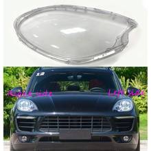 Car Headlight Lens For Porsche Macan S Macan Turbo 2012 2013 2014 Headlamp Cover Car Replacement Front Auto Shell Cover 2024 - buy cheap