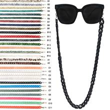 Kasure-Cadena de acrílico para gafas de lectura, cordón colgante para el cuello, correas de resina, Correa grande 2024 - compra barato