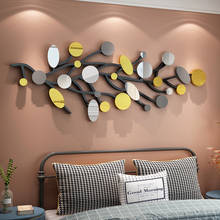 3D Наклейка на стену для украшения спальни, фона телевизора, самоклеящаяся акриловая зеркальная Настенная Наклейка для прикроватного дивана, гостиной 2024 - купить недорого