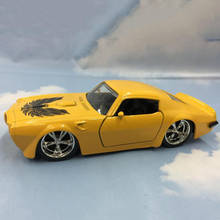 Carrinho de brinquedo clássico na escala 1/32, modelo de veículo de corrida para presentes, colecionável happy bird 2024 - compre barato