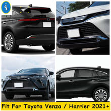 Acabamento para faróis de neblina dianteiros toyota venza/harrier 2021, fita da janela tridimensional 2024 - compre barato