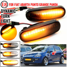 2Pcs For Fiat Abarth Punto Grande Panda 199 Doblo Fiorino 3 Idea 350 Linea 323 110 Dynamic LED Side Marker Light Repeater Lamp 2024 - buy cheap