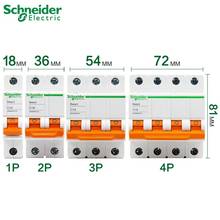 Schneider electric Mini Circuit Breaker Easy 9 EA9AN 1p 2p 3p 4p C type 6A 10A 16A 20A 25A 32A 40A 50A 63A AC EA9AN*C** 2024 - buy cheap