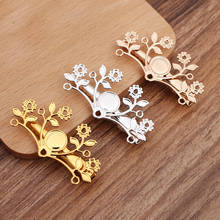 10 PCS 47x25mm Metal Alloy Brass Hairpin DIY Handmade Hair Clip For Jewelry Making 2024 - buy cheap