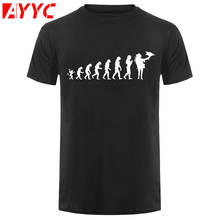 AYYC футболка с изображением птиц добычи и соколистной эволюции футболка мужская с коротким рукавом хлопковая футболка для фитнеса 2024 - купить недорого